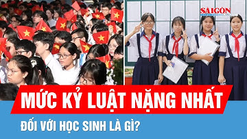 Bỏ hình thức "đuổi học", mức kỷ luật nặng nhất với học sinh là "viết kiểm điểm"