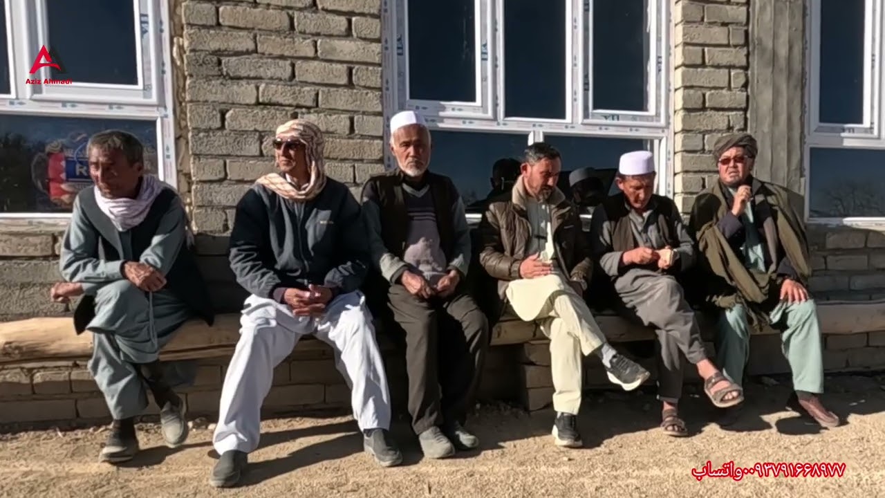 گزارش ویژه از مسجد بیدک حوتقول جاغوری ،کمک مالی یک خیر بزرگوار