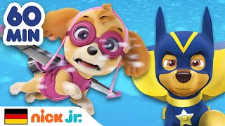 PAW Patrol | EINE STUNDE der mutigsten PAWPatrolRettungen! | Nick Jr. Deutschland