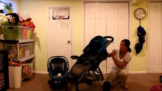 Review of the Safety 1st Step & Go Travel Stroller system which includes the OnBoard 35 Infant Car Seat and stroller.