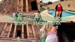 BESÖKER PETRA, ETT AV VÄRLDENS 7 NYA UNDERVERK - Resevlogg #4 Jordanien 2023