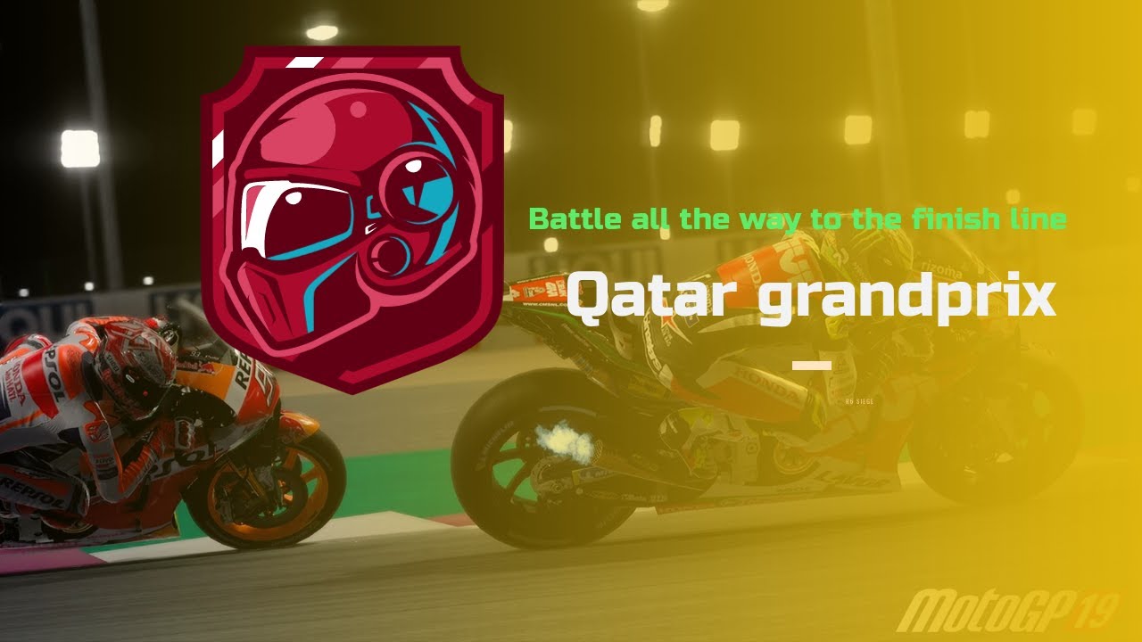 Motogp 19 multiplayer online tense battle Losail grandprix | Drizzmeister RR