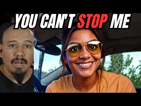 Entitled Driver Skips The Traffic Line and Gets Instant Karma! Bodycam