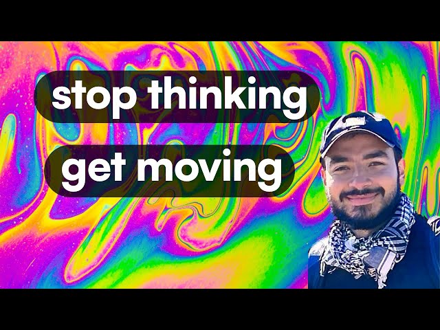 Get Out of Your Mind - Stop Thinking - Get Moving - Founder’s Motivation 💪⚡️ class=