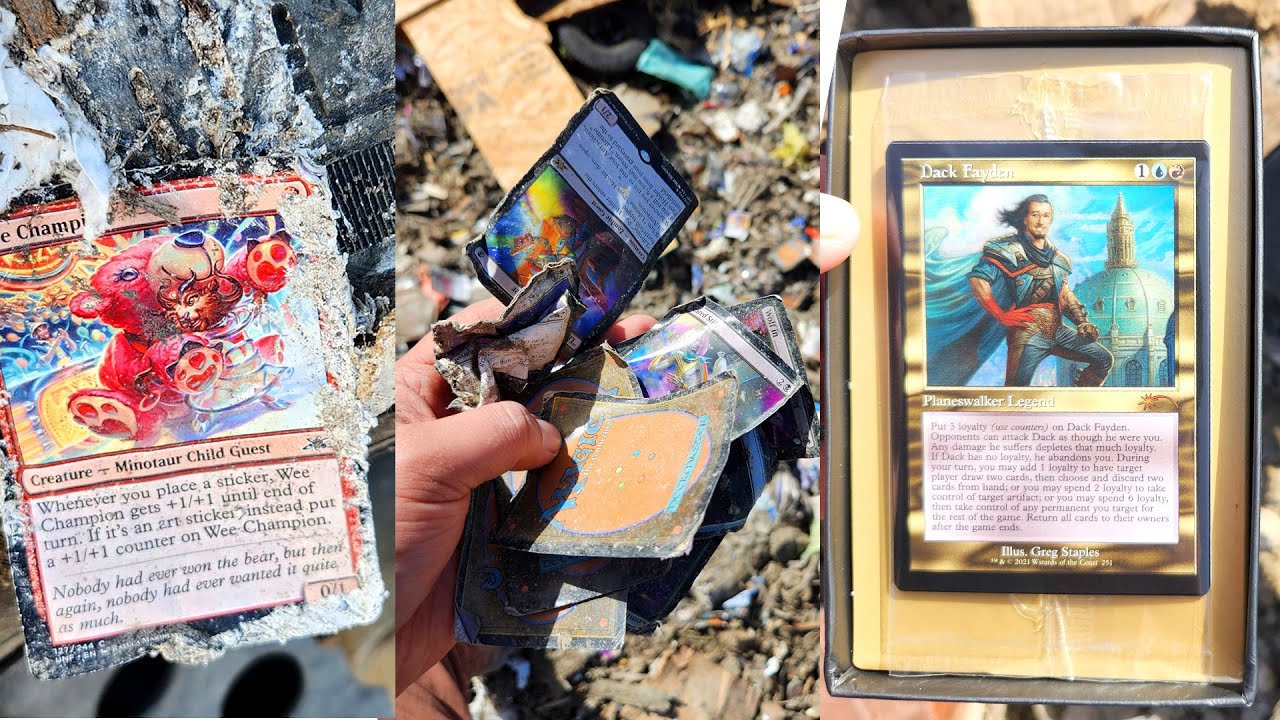 The MTG Landfill Story Has Been Solved + Additional Pics! HE WENT BACK! The MTG Landfill Story Has Been Solved + Additional Pics! HE WENT BACK!
