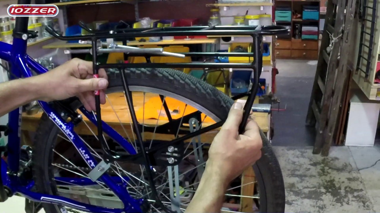 Portaequipajes Trasero de Aleaci/ón de Aluminio para Bicicletas Capacidad de Carga de 25 kg Zerone Portaequipajes para Bicicletas Ajustable