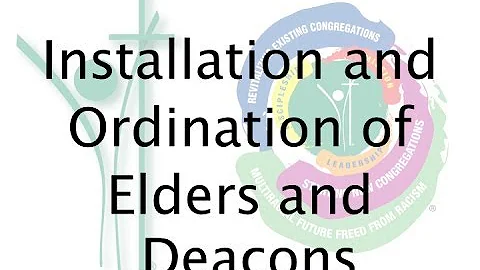 Elder Deacon Ordination - June 1, 2014