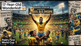 "How a 17-Year-Old Changed Football Forever 😱 | Pelé's First World Cup🏆🇧🇷"#WorldCup1958 #Pele #video