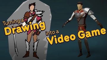 Sketch to Character (Dungeon Thrall Devlog Ep. 3)