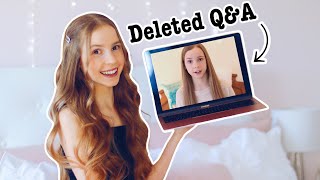 My REAL Age, Boyfriend, Cheer & College Plans + DELETED Q&A