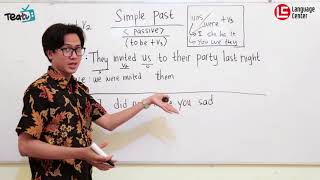 Seperti Ini Cara Membuat Kalimat Pasif Dari Simple Past | TEATU with Mr Diaz - Kampung Inggris LC