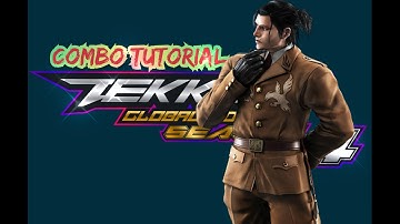 TEKKEN GLOBAL MOD S4: SERGEI DRAGUNOV COMBO TUTORIAL