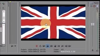 Waving flag on Sony Vegas
