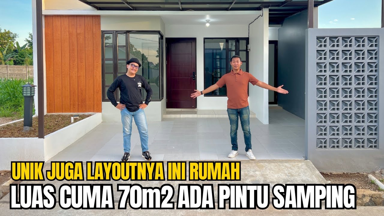 UNIK JUGA LAYOUTNYA INI RUMAH, LUAS CUMA 70 m2 ADA PINTU SAMPING😱 | AVANI GYOEN RESIDENCE