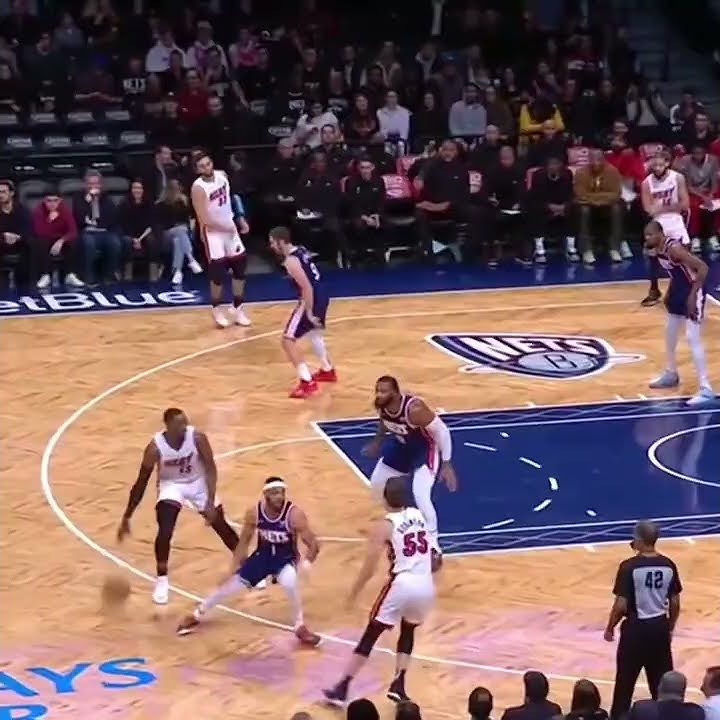 Bam Adebayo Gets the And-1 Early vs. the Nets