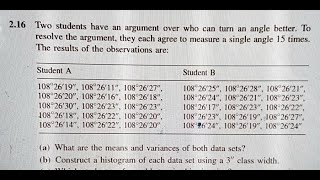 Two students have an argument over who can turn an angle better. To resolve the argument, they each