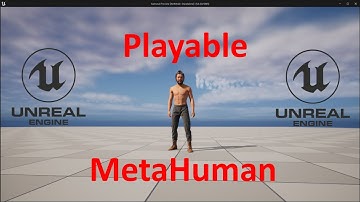 Playable MetaHuman - Unreal Engine 5