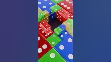 Dice Rolling– Satisfying 4K Animation  #3danimation #blender