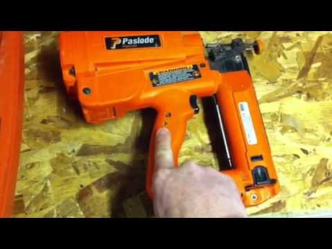 Paslode IM250 ( faulty ) - YouTube