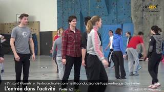 Matthieu Ruffin : Atelier de pratique arts du cirque (partie « pratique ») – Vidéo 1/9