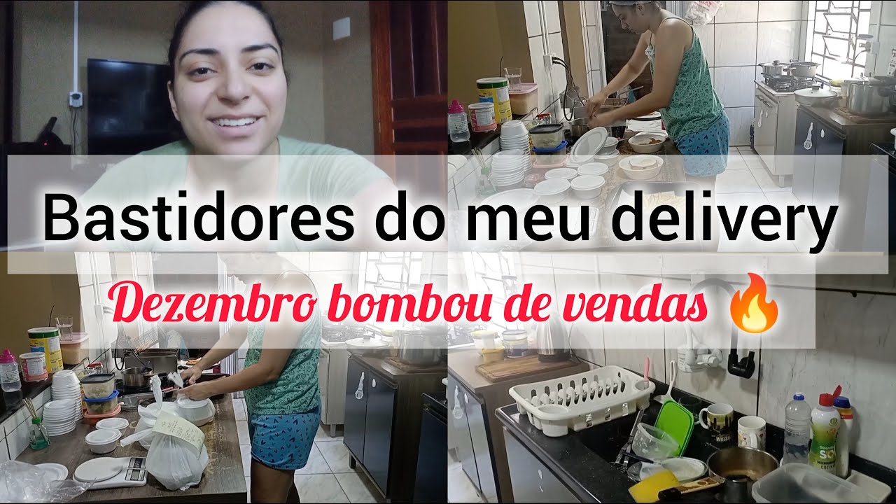 DIA INTENSO DE VENDAS NO MEU DELIVERY EM CASA