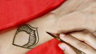 Easy New Type Arabic Mehndi Design | Latest Full Hand Mehndi Design | Henna Mehndi Design