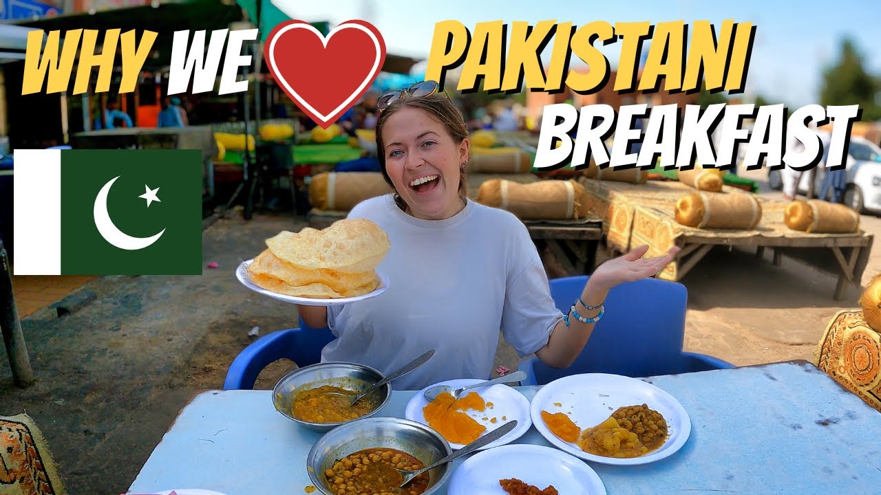 Pakistan's BEST Breakfast - Trying HALWA PURI for the FIRST Time in KARACHI 🇵🇰