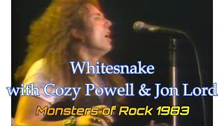 【Whitesnake with Cozy Powell & Jon Lord】 Here I Go Again ～ Mistreated ～Soldier Of Fortune