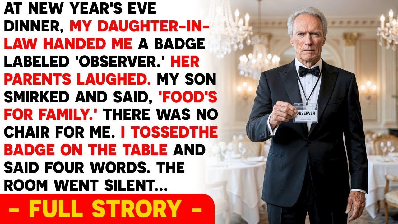 My Son Watched Them Strip Me Of My Seat At New Year’s Eve, So I Walked Away And Took Everything Back