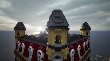 Lego ideas pinball projects and insane 500+ sets / 130 floors cafe corner in Unreal Engine 5