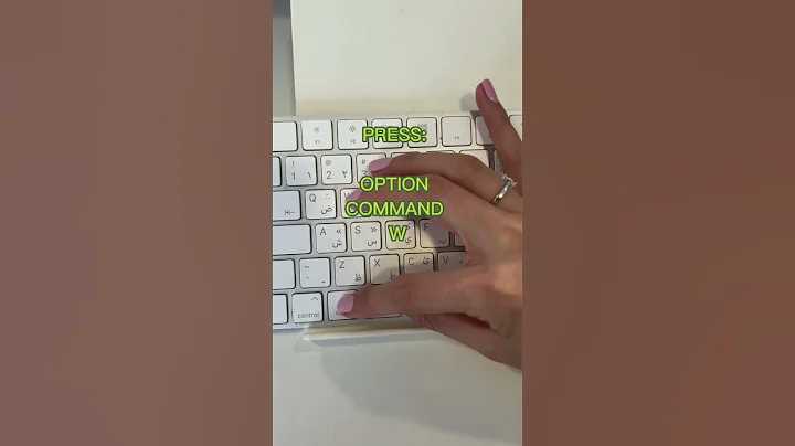 Close all tabs with this shortcut #imac #apple # #dubai  #shorts #youtubeshorts #edit