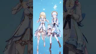 Lumine Ayaka 愛包ダンスホール Genshin Impact Mmd