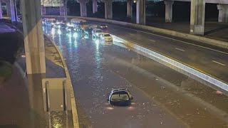 San Antonio roadway flooding left in wake of strong overnight storms