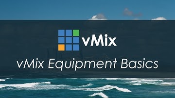 A look at some equipment you can use in live video production.
