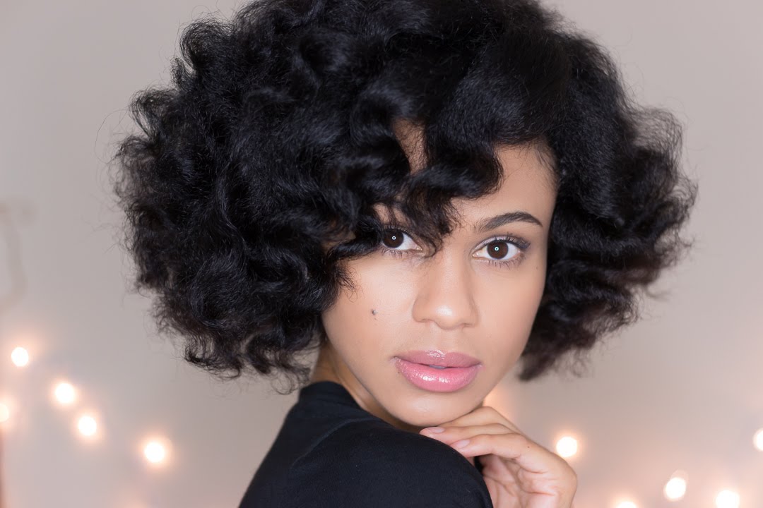 How To Soft Romantic Waves On Natural Hair Tutorial Youtube