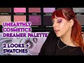 *NEW* UNEARTHLY COSMETICS DREAMER PALETTE 💕 2 Looks &amp; Swatches
