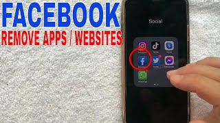 ✅  How To Find Which Websites and Apps Have Access To Your Facebook Account 🔴 screenshot 1