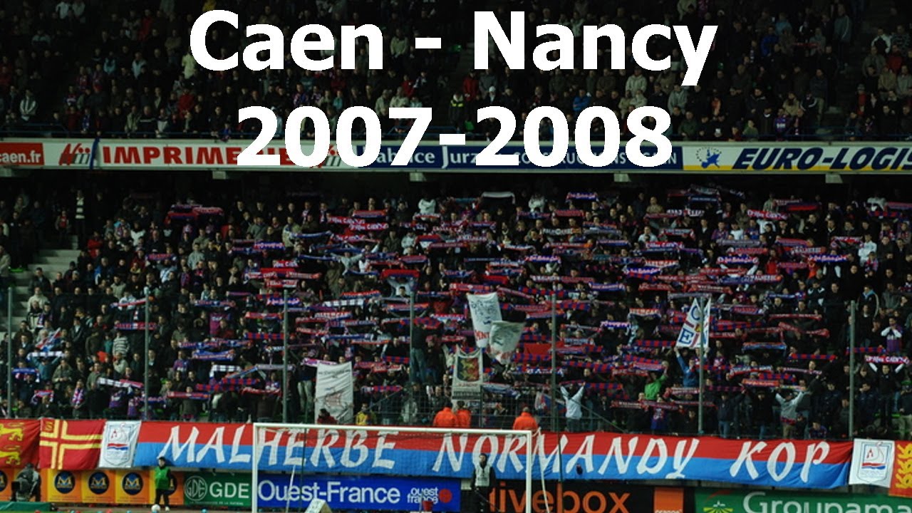 Caen - Nancy saison 2007-2008