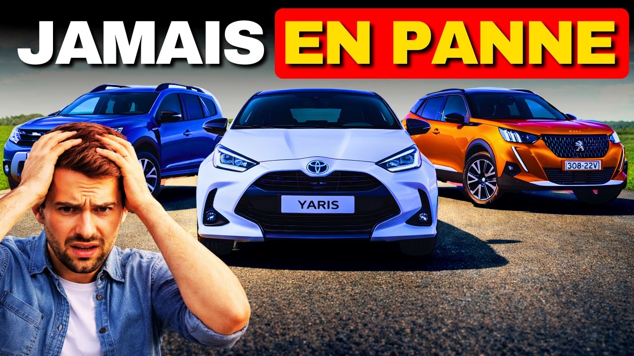 5 VOITURES LES PLUS FIABLES à ACHETER en FRANCE !