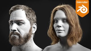 Giving Blender 3.5 geometry nodes hair a play