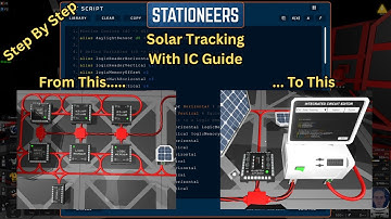 Solar Tracking with IC10 Guide - Stationeers Power Generation