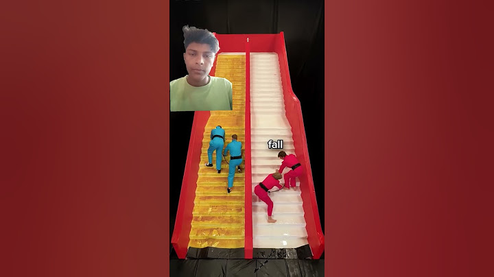 Slippery vs Sticky Stairs #shortviral #viralshort #viralshort #shortvideo gsvilog80