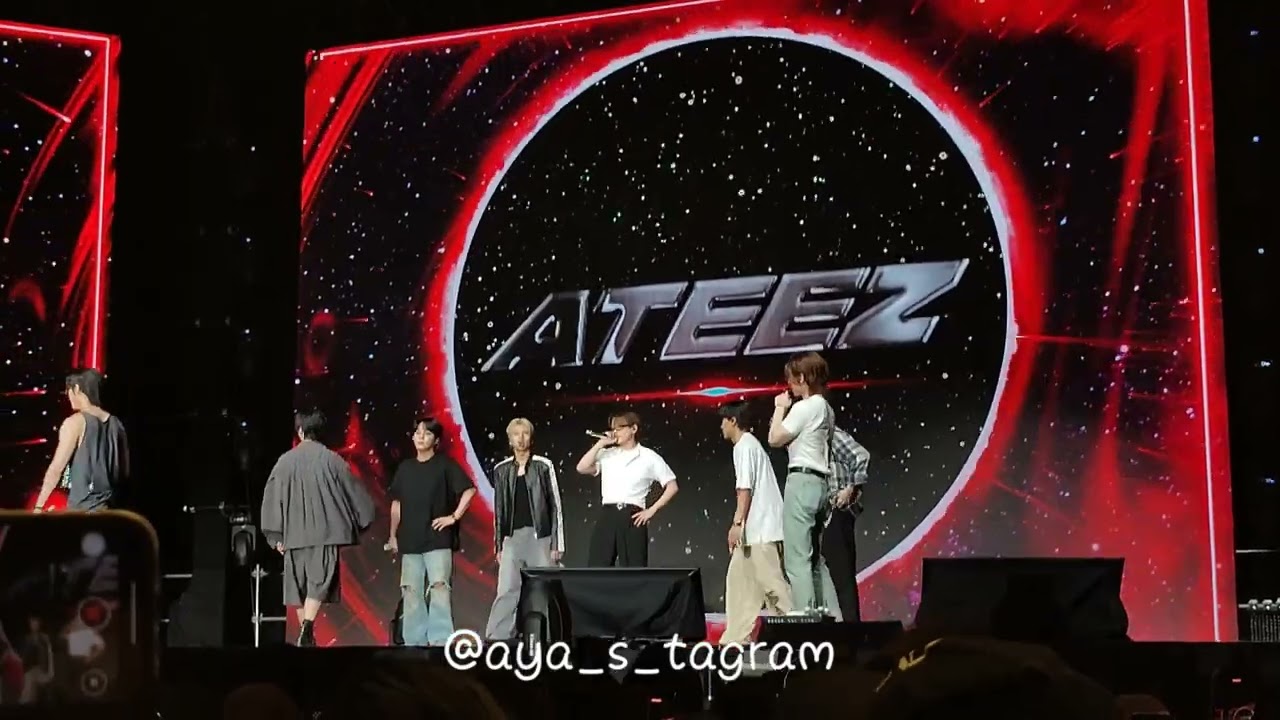 250531 ATEEZ - KPOP MASTERZ in KUALA LUMPUR SOUNDCHECK