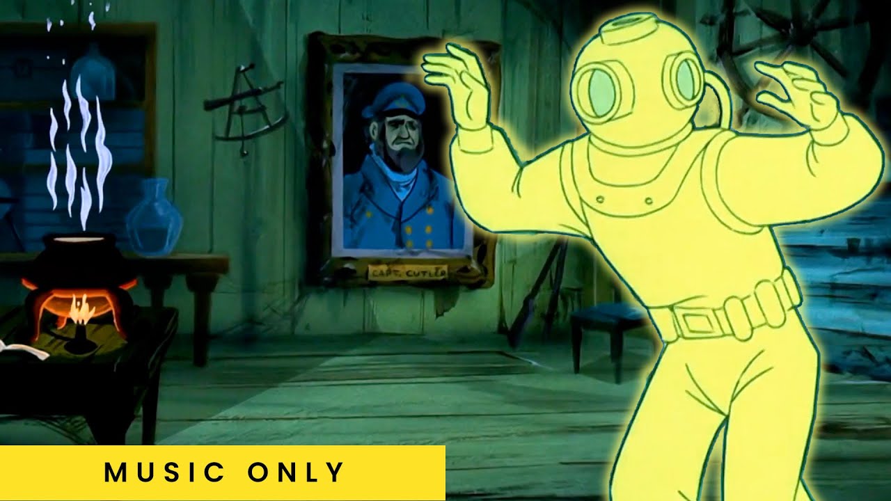 Scooby-Doo Ghost of Captain Cutler Ambience - 🎵MUSIC ONLY, No Sound Effects (2 hr)
