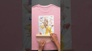 How To Make A Print On Your T-Shirt Using Common Things 👕 #5Minutecrafts #Diy