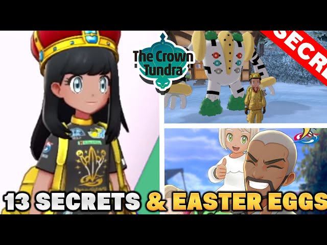 Top 5 secrets you might have missed in Pokemon Crown Tundra DLC