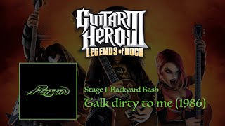 Guitar Hero III: Talk Dirty to Me [letra en español] - Poison