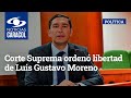 Corte suprema orden libertad de luis gustavo moreno