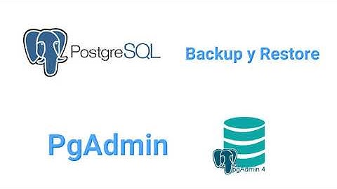 Backup y Restore remoto en Postgresql con PgAdmin