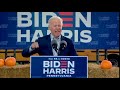 Joe Biden gets too excited, stumbles over his words